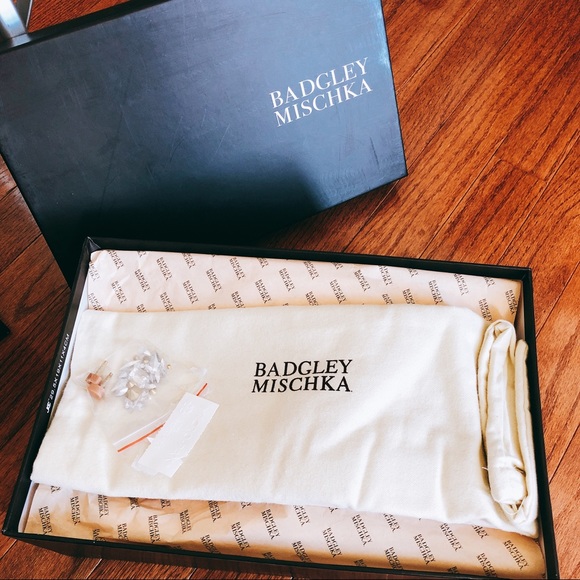 BADGLEY MISCHKA NILLA EMBELLISHED HEEL SHOE - Picture 8 of 8